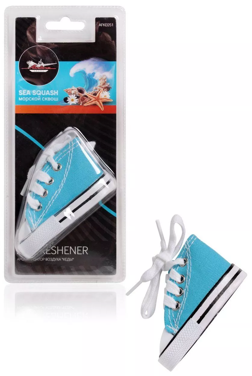 Ароматизатор подвесной "Кеды" морской сквош - Артикул AFKE051 - Производитель Airline - Фото, Отзывы, Цены 