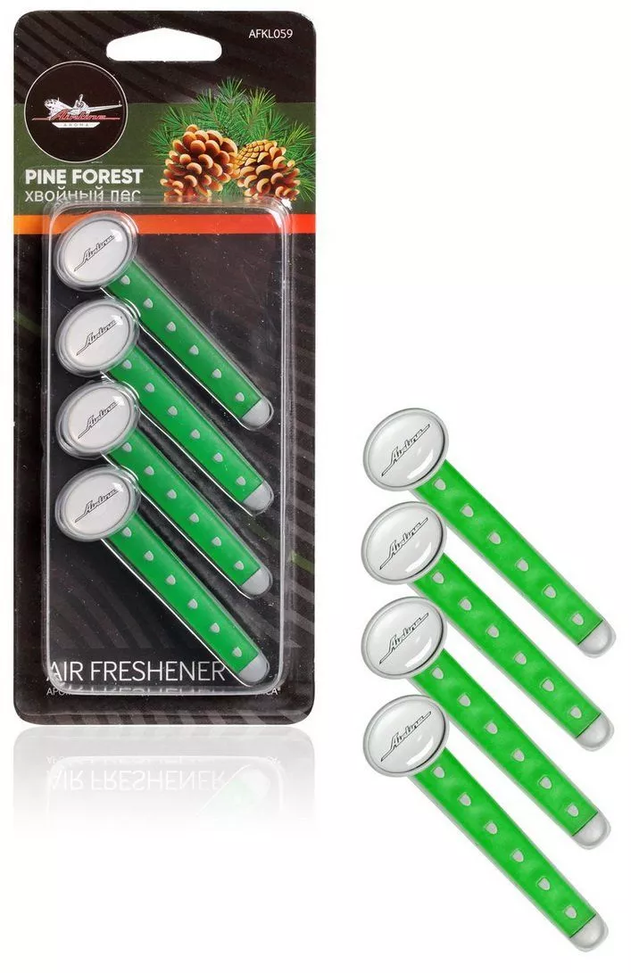 Ароматизатор в дефлектор "Клипса" хвойный лес - Артикул AFKL059 - Производитель Airline - Фото, Отзывы, Цены 