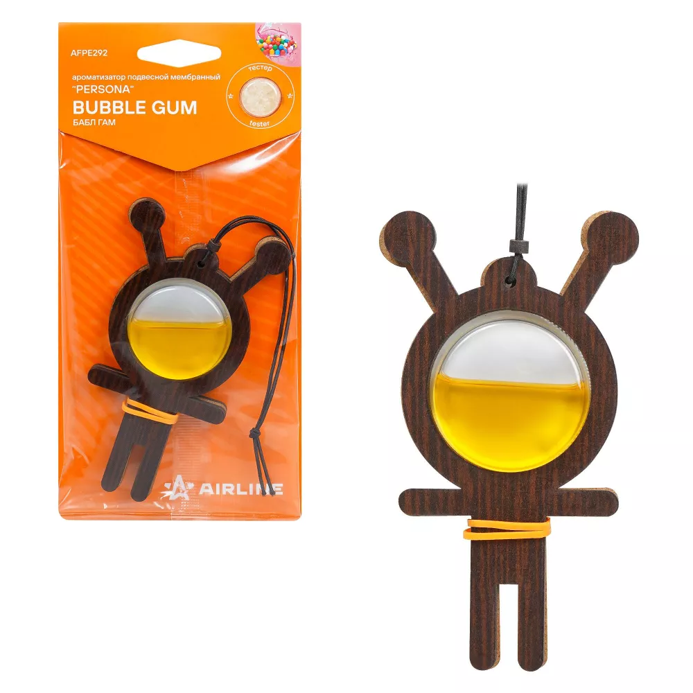 Ароматизатор подвесной мембранный "Persona" Бабл гам - Артикул AFPE292 - Производитель Airline - Фото, Отзывы, Цены 