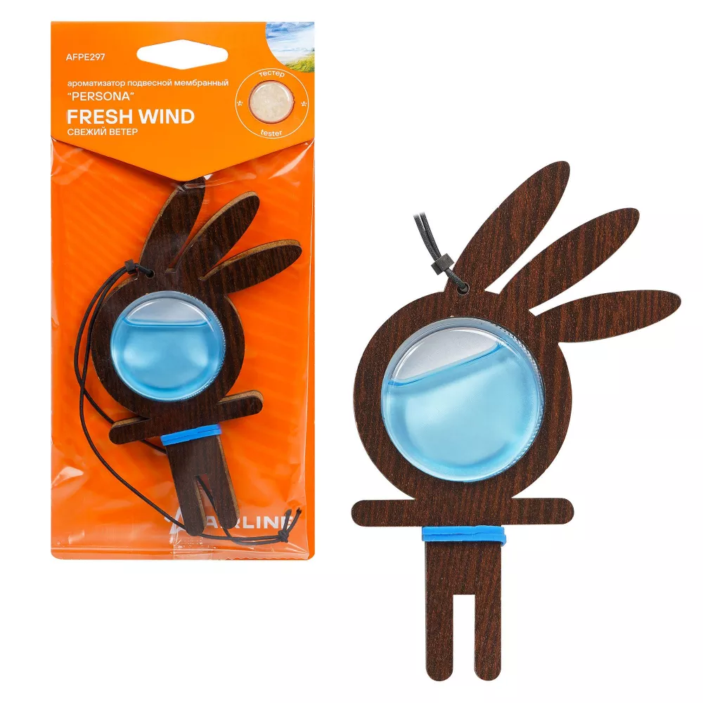 Ароматизатор подвесной мембранный "Persona" Свежий ветер - Артикул AFPE297 - Производитель Airline - Фото, Отзывы, Цены 