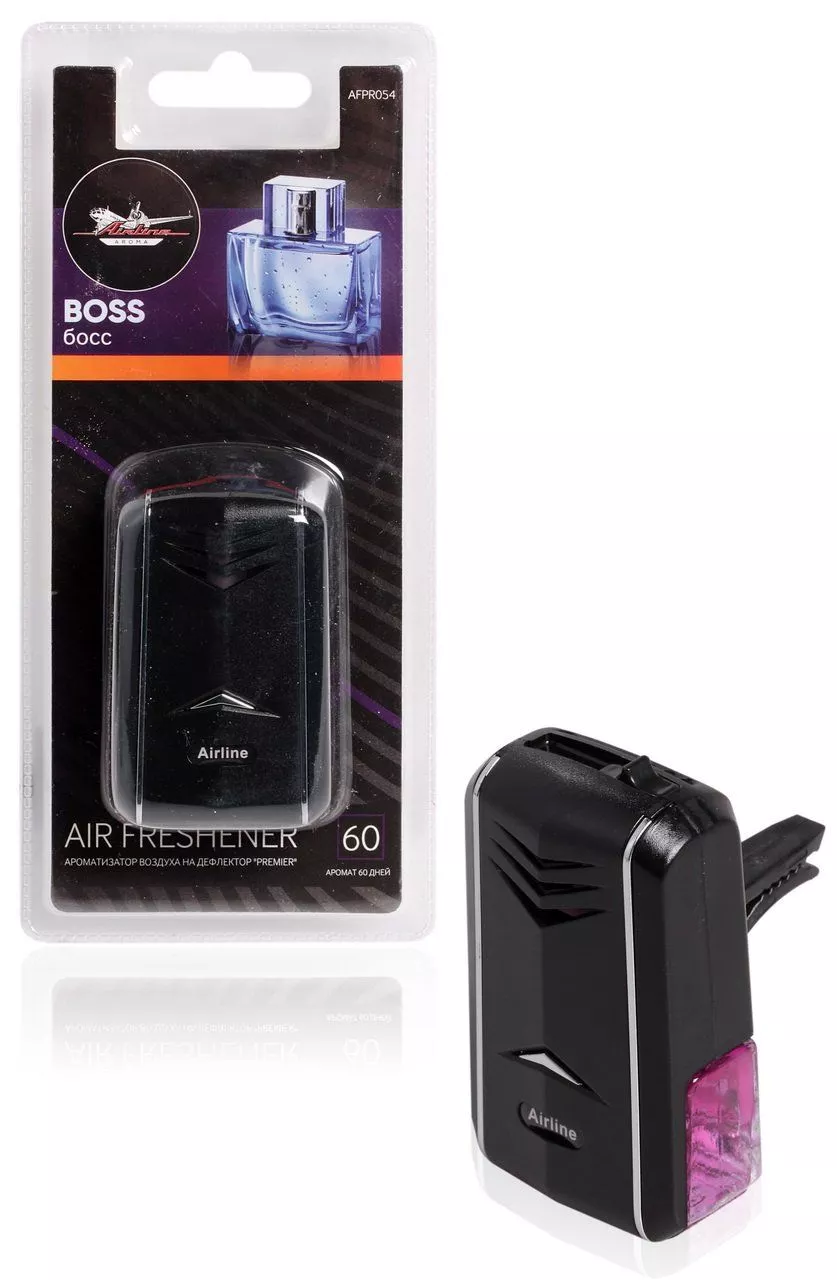 Ароматизатор на дефлектор "Premier" Boss - Артикул AFPR054 - Производитель Airline - Фото, Отзывы, Цены 