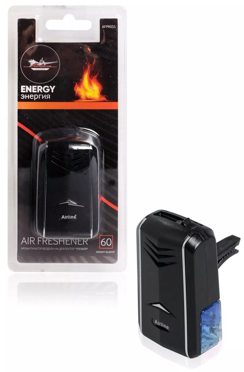 Ароматизатор на дефлектор "Premier" Energy - Артикул AFPR055 - Производитель Airline - Фото, Отзывы, Цены 
