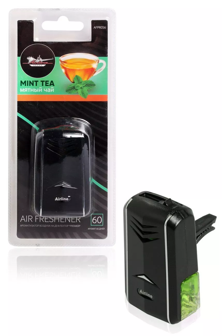 Ароматизатор на дефлектор "Premier" мятный чай - Артикул AFPR056 - Производитель Airline - Фото, Отзывы, Цены 