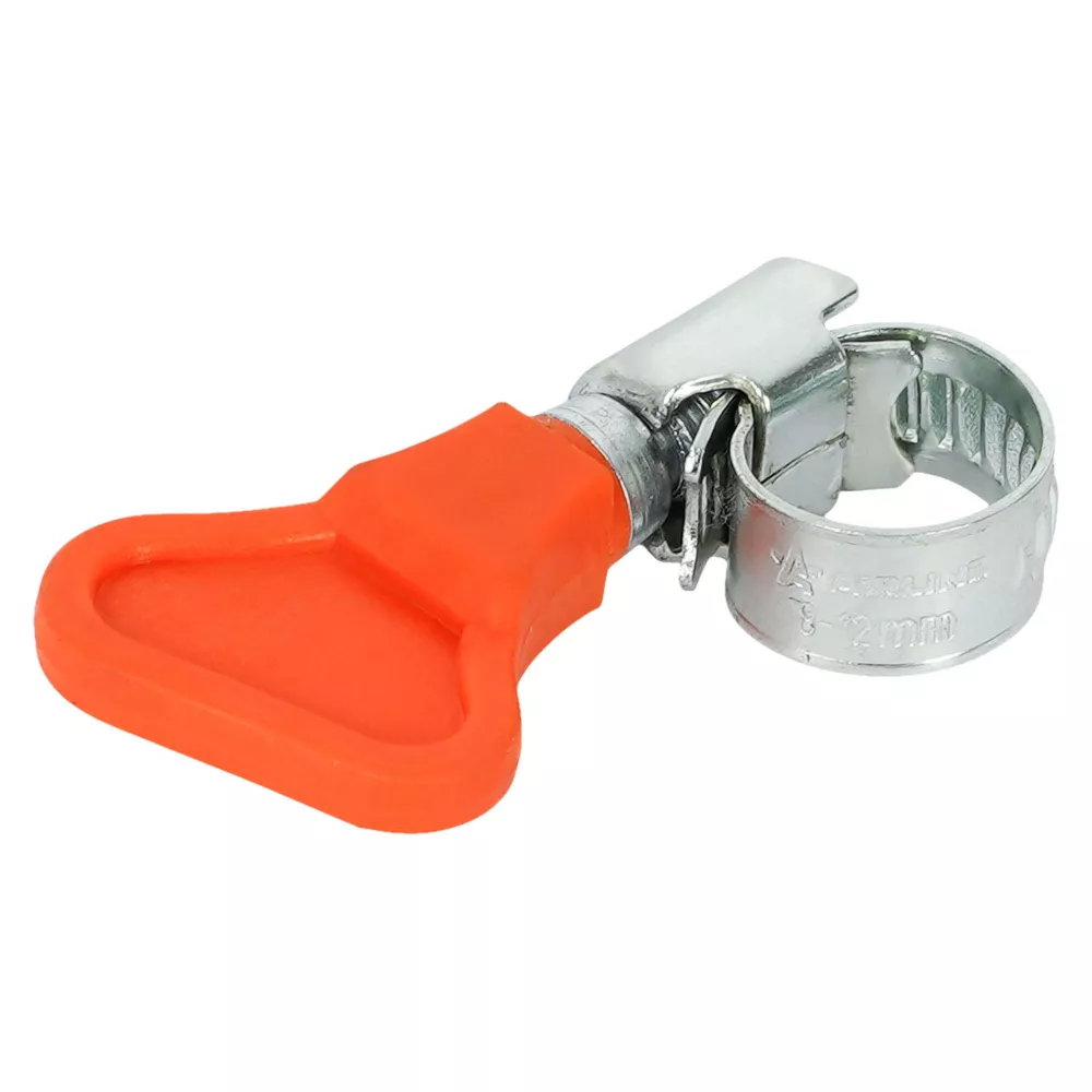 Хомут червячный 8-12/9мм с ключом, стандарт, W1(оцинк.) - Артикул AHCK001 - Производитель Airline - Фото, Отзывы, Цены 