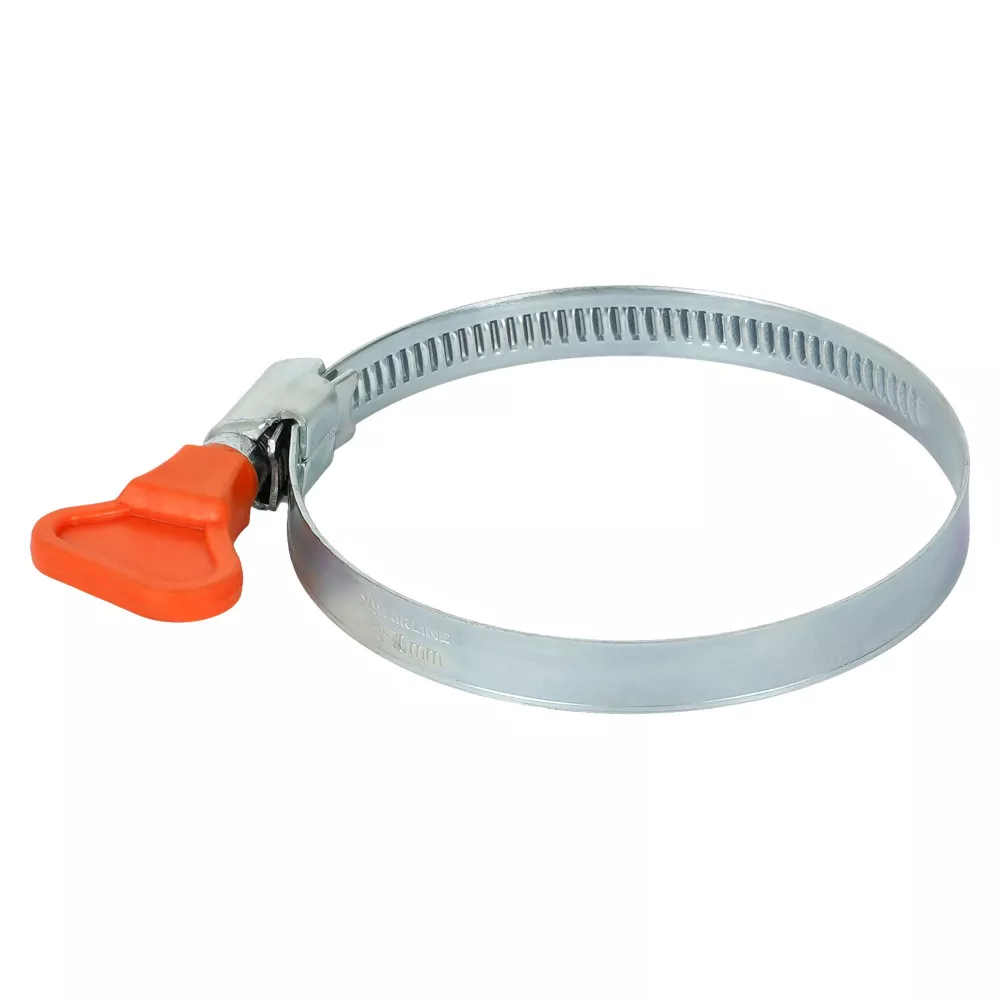 Хомут червячный 100-120/9мм с ключом, стандарт, W1(оцинк.) - Артикул AHCK019 - Производитель Airline - Фото, Отзывы, Цены 