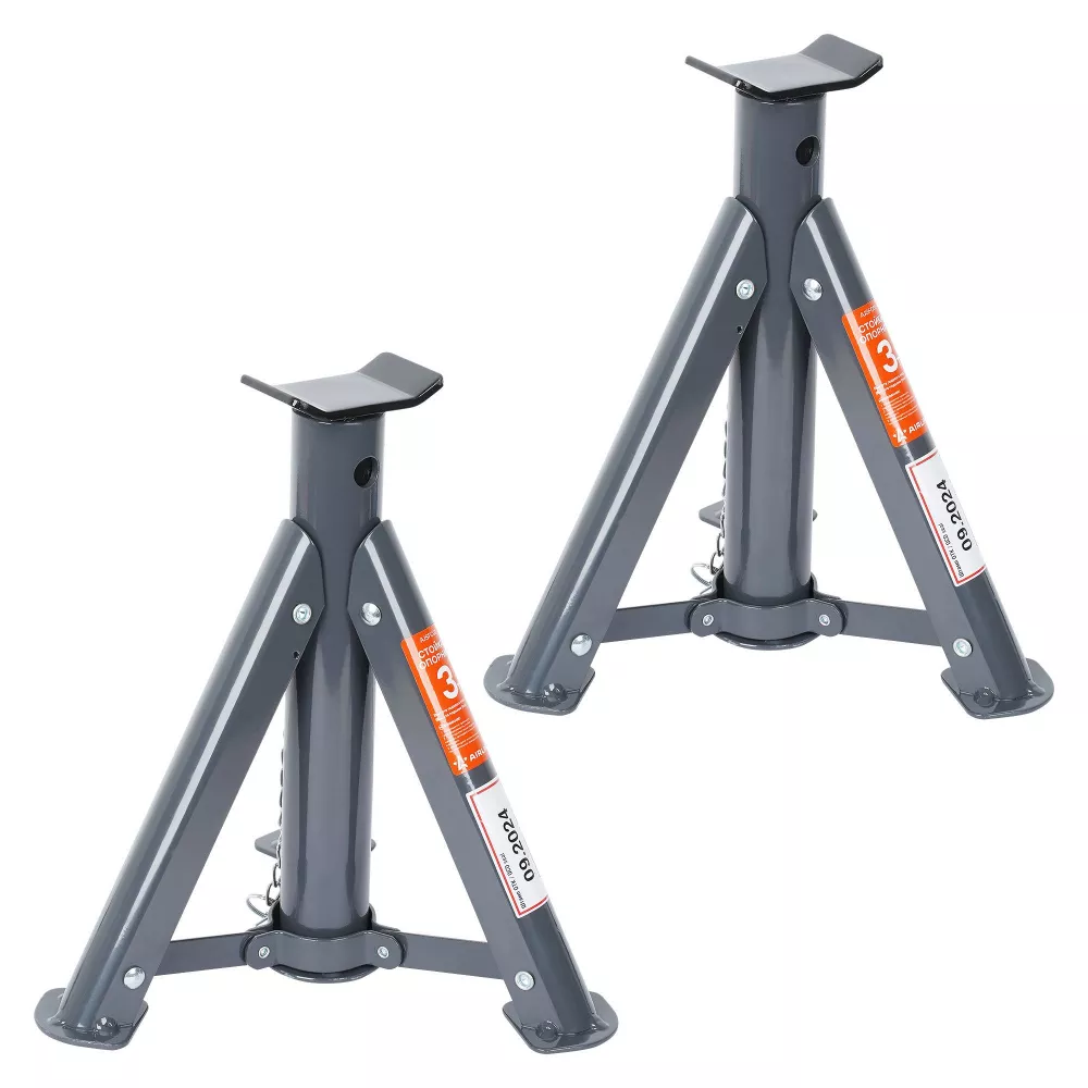 Стойка опорная 3т 286-401мм, пальцевый механизм, складная, 2 шт. - Артикул AJSFC02 - Производитель Airline - Фото, Отзывы, Цены 