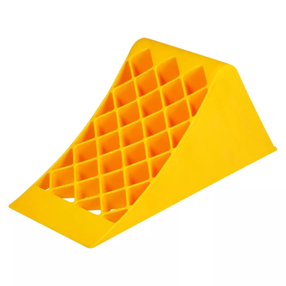 Упор (башмак) противооткатный, пластиковый, грузовой 40х18х17см - Артикул AJU08 - Производитель Airline - Фото, Отзывы, Цены 