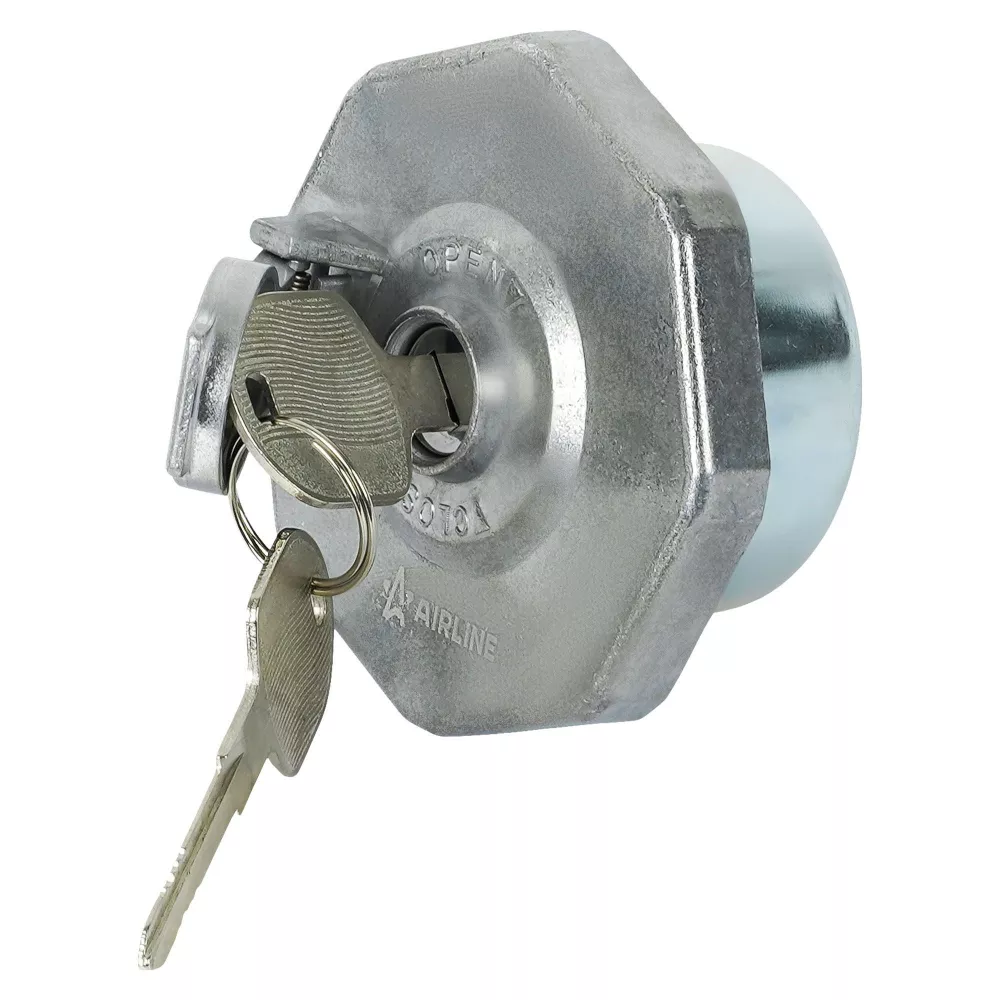 Крышка бензобака 70мм с замком для а/м Isuzu, JMC - Артикул AKAC023 - Производитель Airline - Фото, Отзывы, Цены 