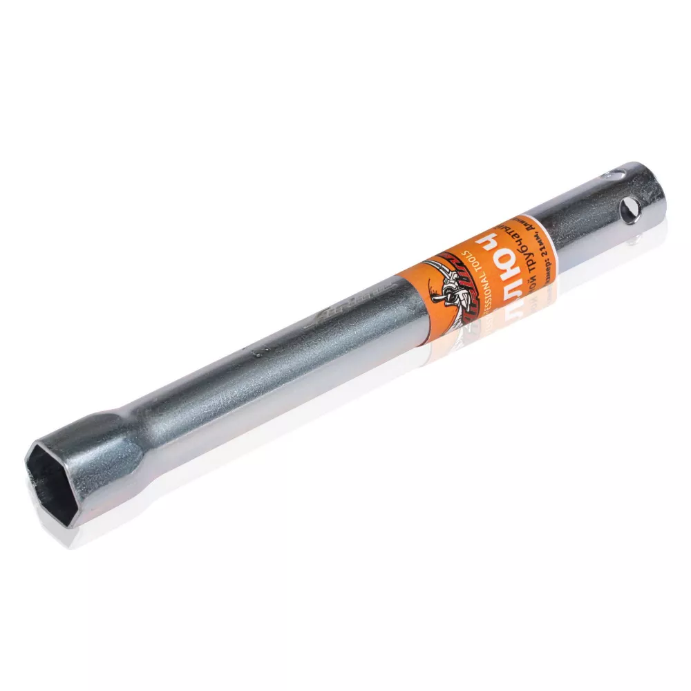 Ключ свечной трубчатый 21мм, 230мм, резиновый фиксатор - Артикул AKS06 - Производитель Airline - Фото, Отзывы, Цены 