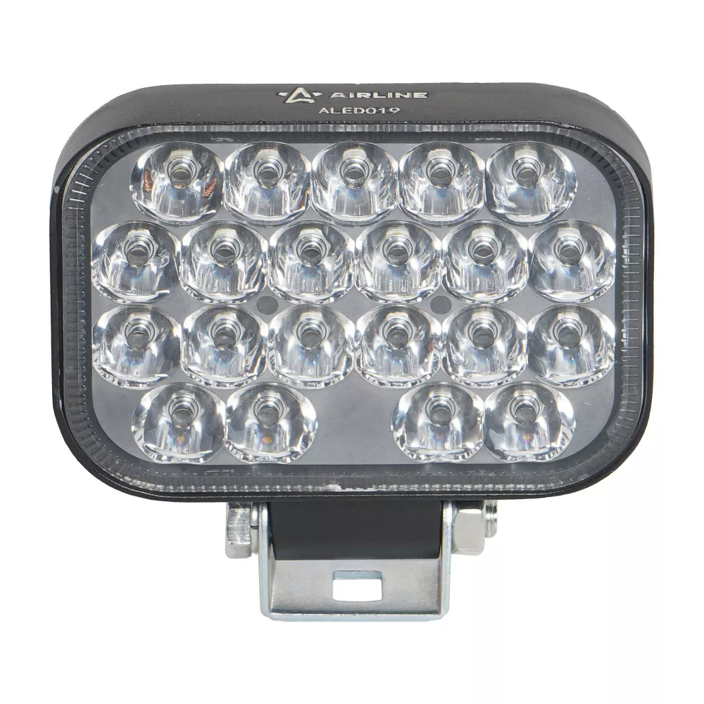 Фара светодиод. прямоугольная, 21LED, направленный свет, 21Вт, 108х80х35мм, 12/24В, PLUS - Артикул ALED019 - Производитель Airline - Фото, Отзывы, Цены 