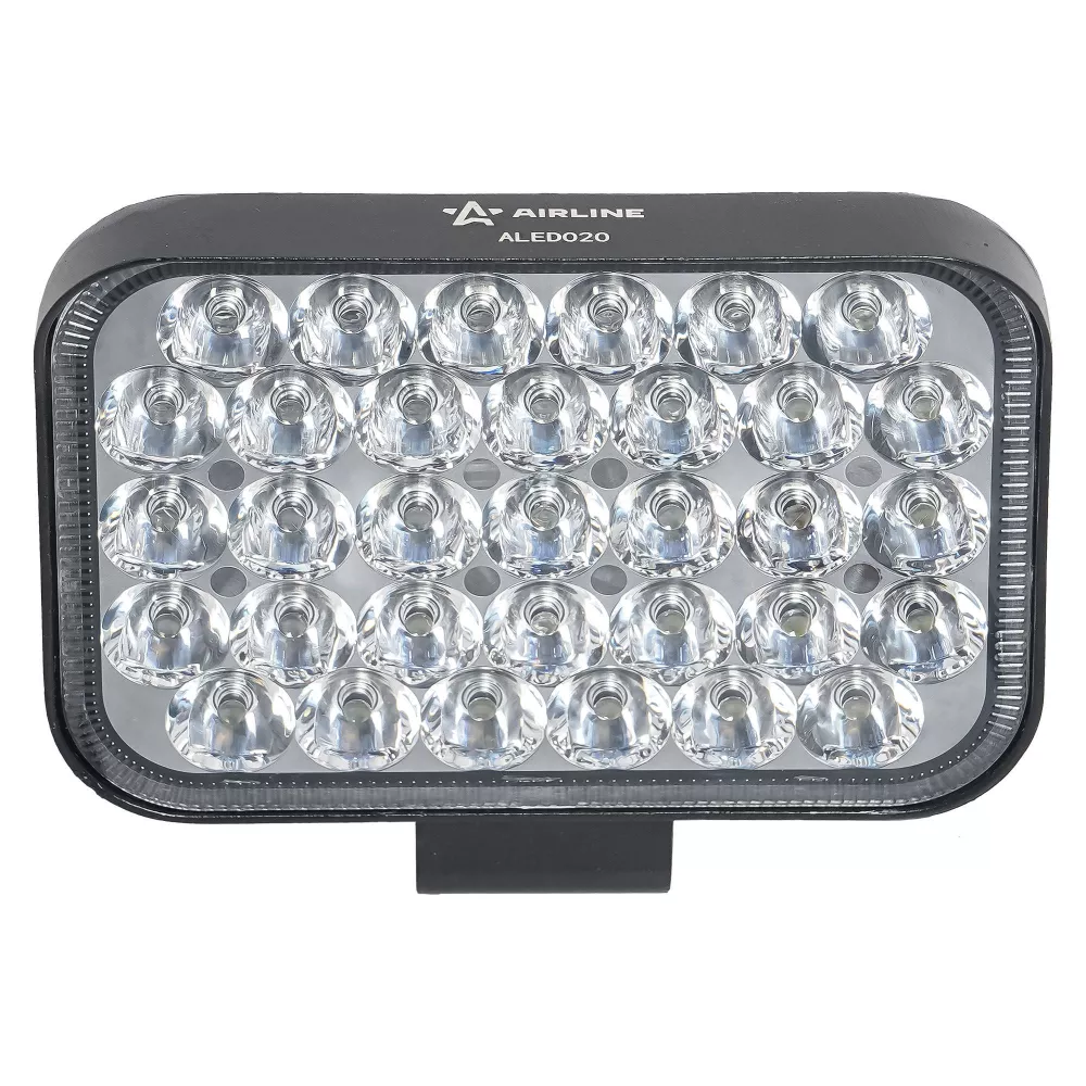 Фара светодиод. прямоугольная, 33LED, направленный свет, 33Вт, 135х95х38мм, 12/24В, PLUS - Артикул ALED020 - Производитель Airline - Фото, Отзывы, Цены 