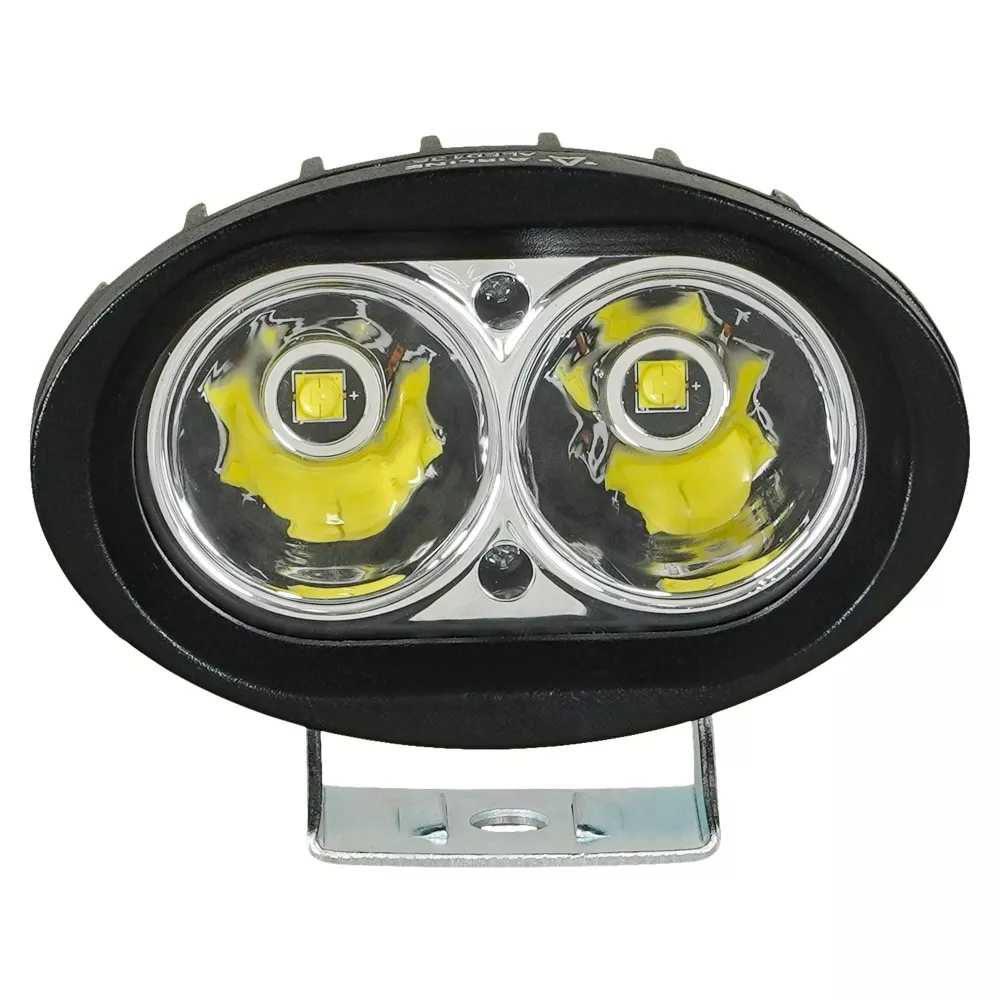 Фара светодиод. овальная, 2LED, направлен. свет, 20Вт, 97x62x70мм, 12/24В, PLUS - Артикул ALED135 - Производитель Airline - Фото, Отзывы, Цены 