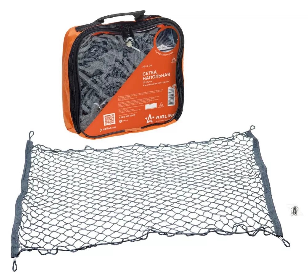 Сетка напольная 75*90 см (4 металлических крючка) - Артикул ASS06 - Производитель Airline - Фото, Отзывы, Цены 