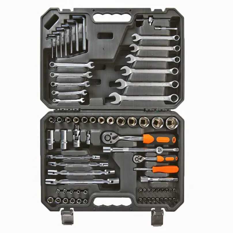 Набор инструментов универсальный 76пр. (головки 1/2, 1/4) кейс - Артикул AT7642 - Производитель Airline - Фото, Отзывы, Цены 