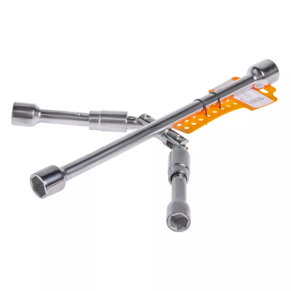 Ключ баллонный крестовой складной 17х19х21х23мм 350мм, пласт.подвес - Артикул ATAB000 - Производитель Airline - Фото, Отзывы, Цены 