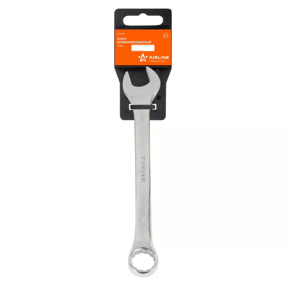 Ключ комбинированный 32мм пласт.подвес - Артикул ATAF022 - Производитель Airline - Фото, Отзывы, Цены 