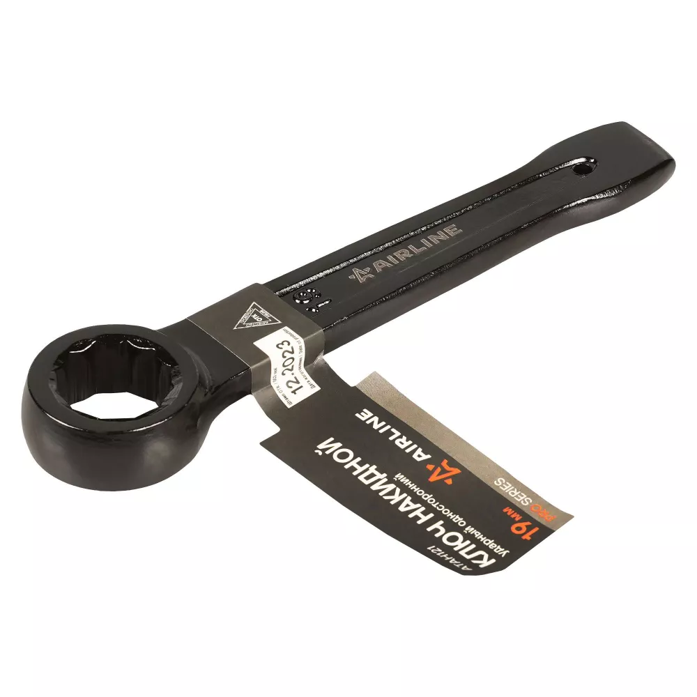 Ключ ударный накидной односторонний 19мм - Артикул ATAH121 - Производитель Airline - Фото, Отзывы, Цены 