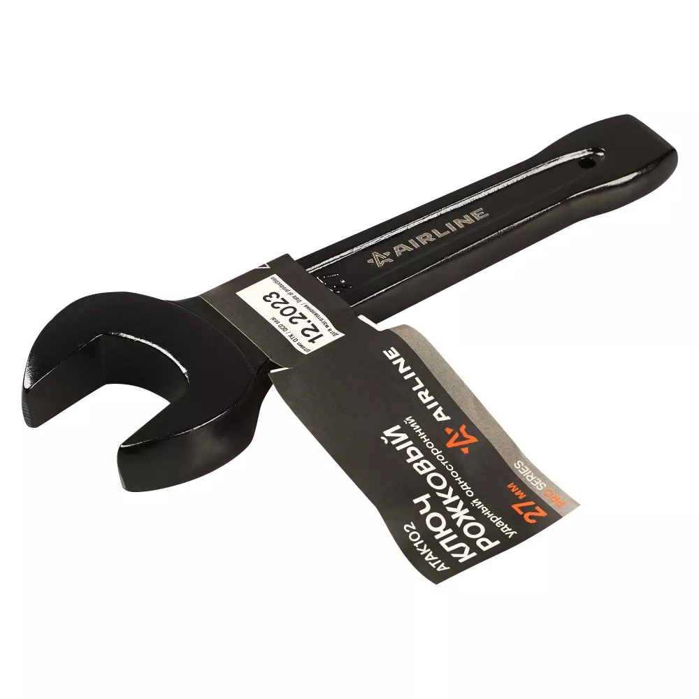 Ключ рожковый ударный односторонний 27мм - Артикул ATAK102 - Производитель Airline - Фото, Отзывы, Цены 
