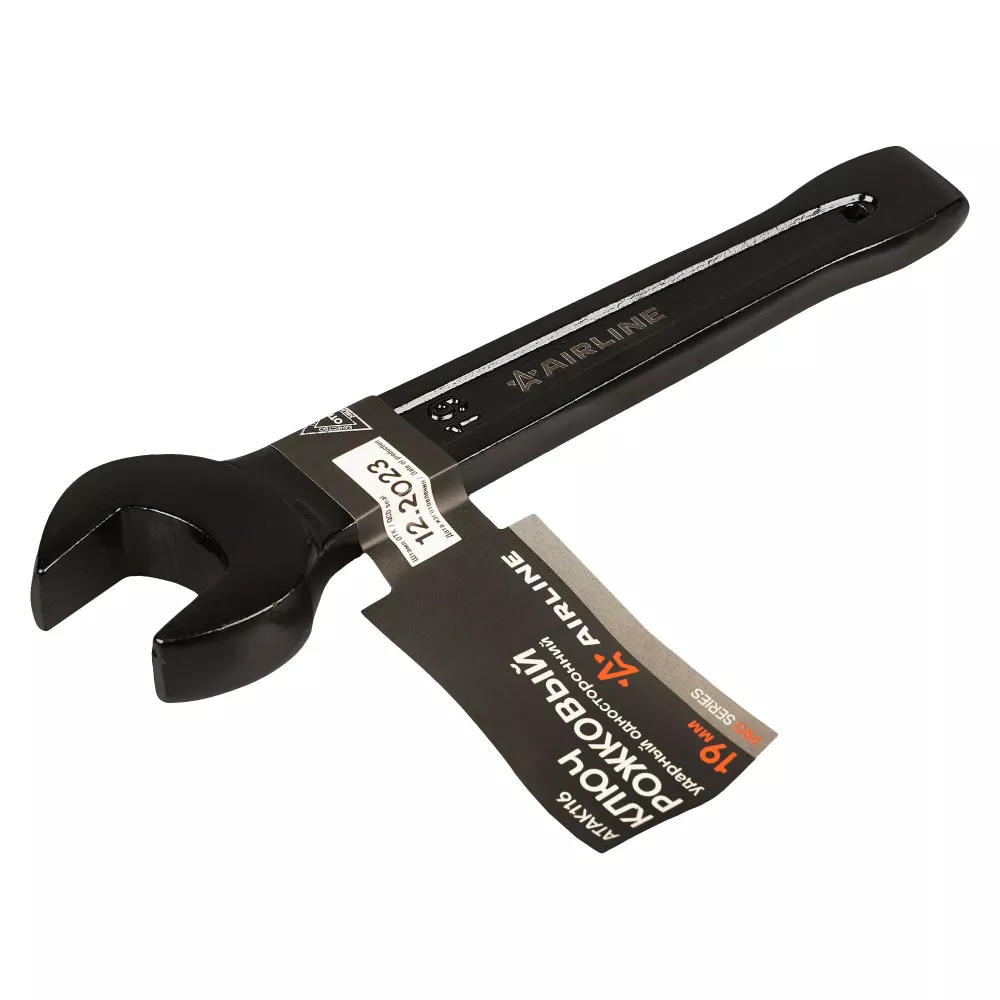 Ключ рожковый ударный односторонний 19мм - Артикул ATAK116 - Производитель Airline - Фото, Отзывы, Цены 
