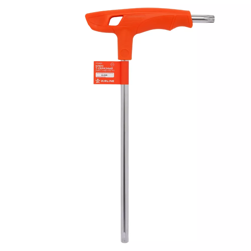 Ключ Т-образный TORX с отверстием T50 - Артикул ATAM123 - Производитель Airline - Фото, Отзывы, Цены 