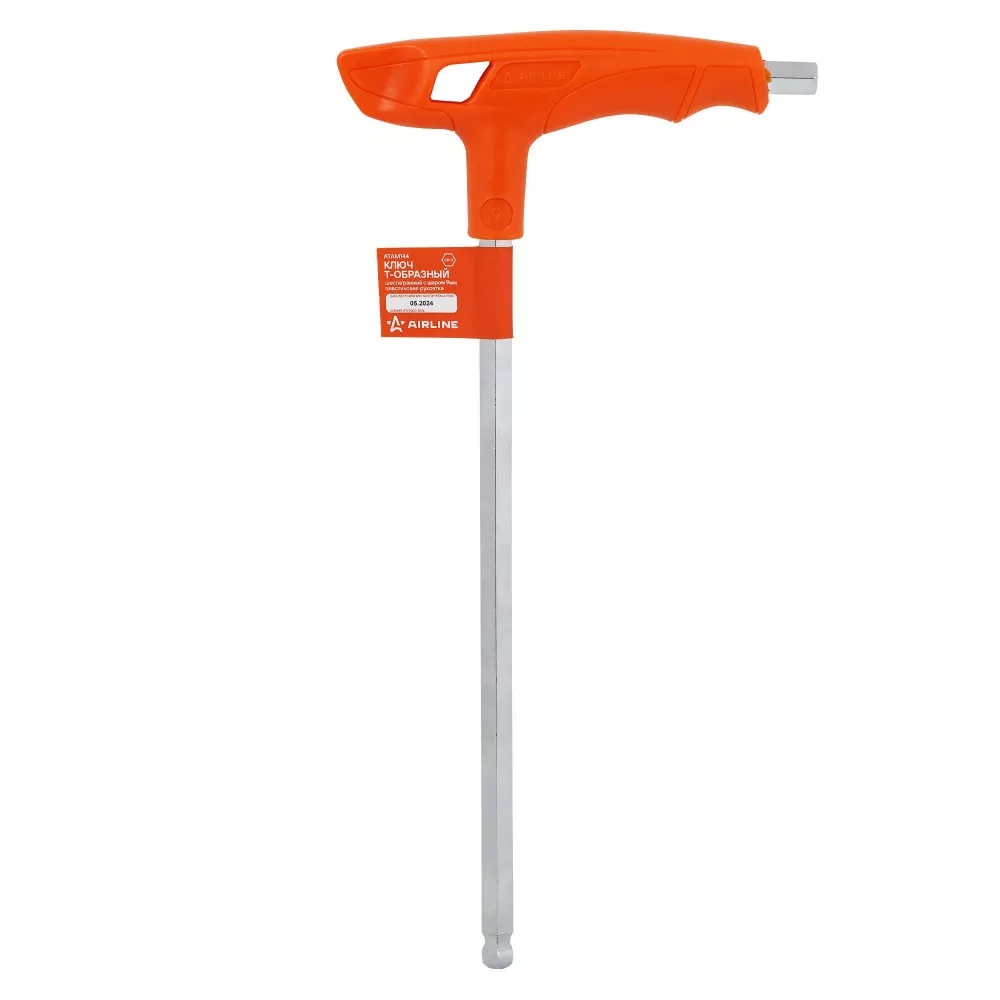 Ключ Т-образный шестигранный 9мм с шаром - Артикул ATAM144 - Производитель Airline - Фото, Отзывы, Цены 
