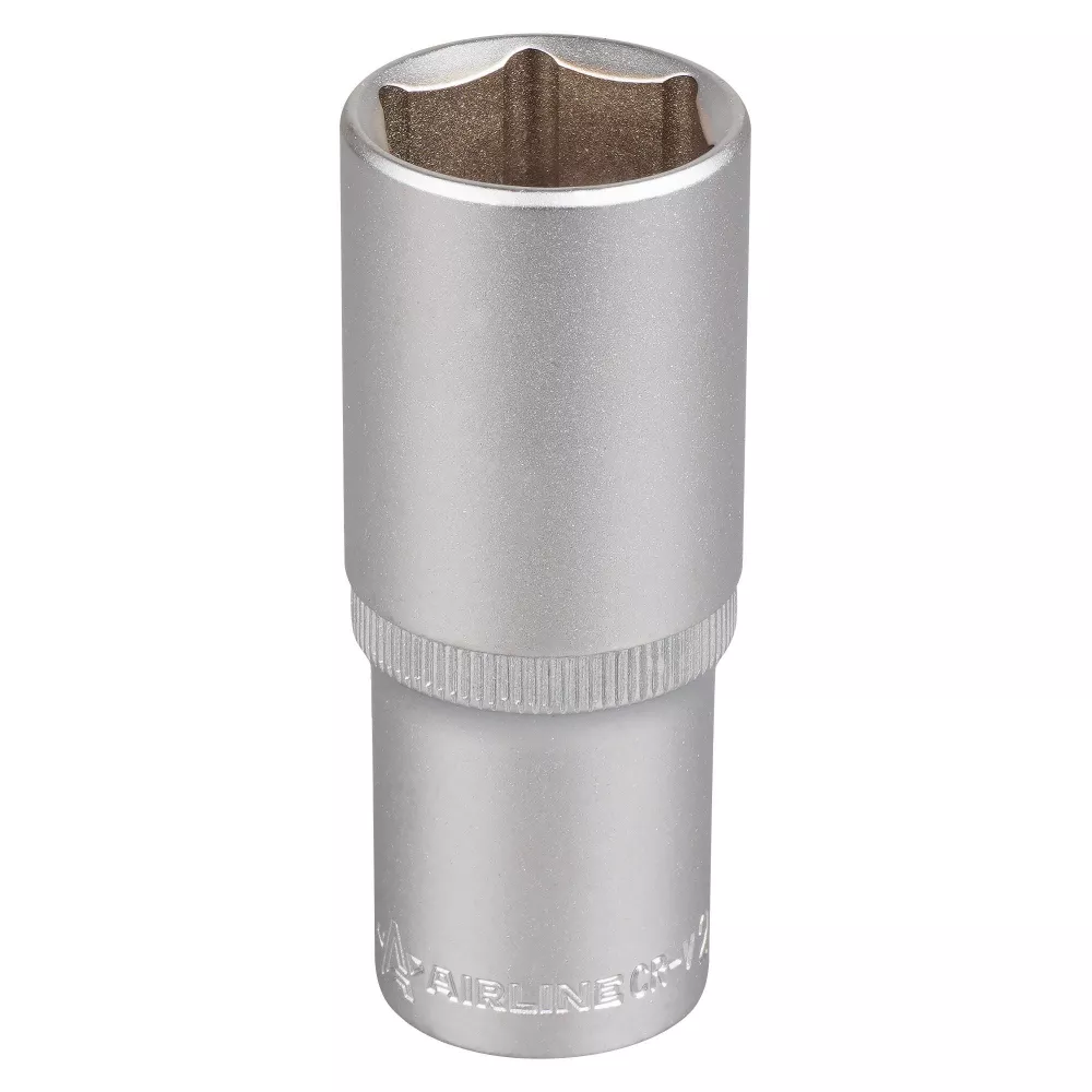 Головка торцевая 1/2 шестигранная 24мм глубокая - Артикул ATAO075 - Производитель Airline - Фото, Отзывы, Цены 