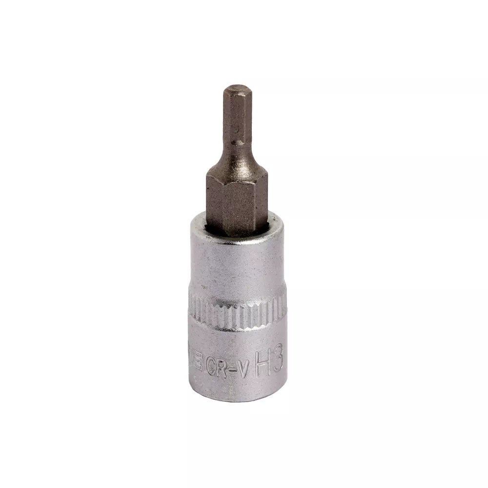 Головка 1/4 со вставкой HEX 3мм, L=38мм - Артикул ATAP028 - Производитель Airline - Фото, Отзывы, Цены 