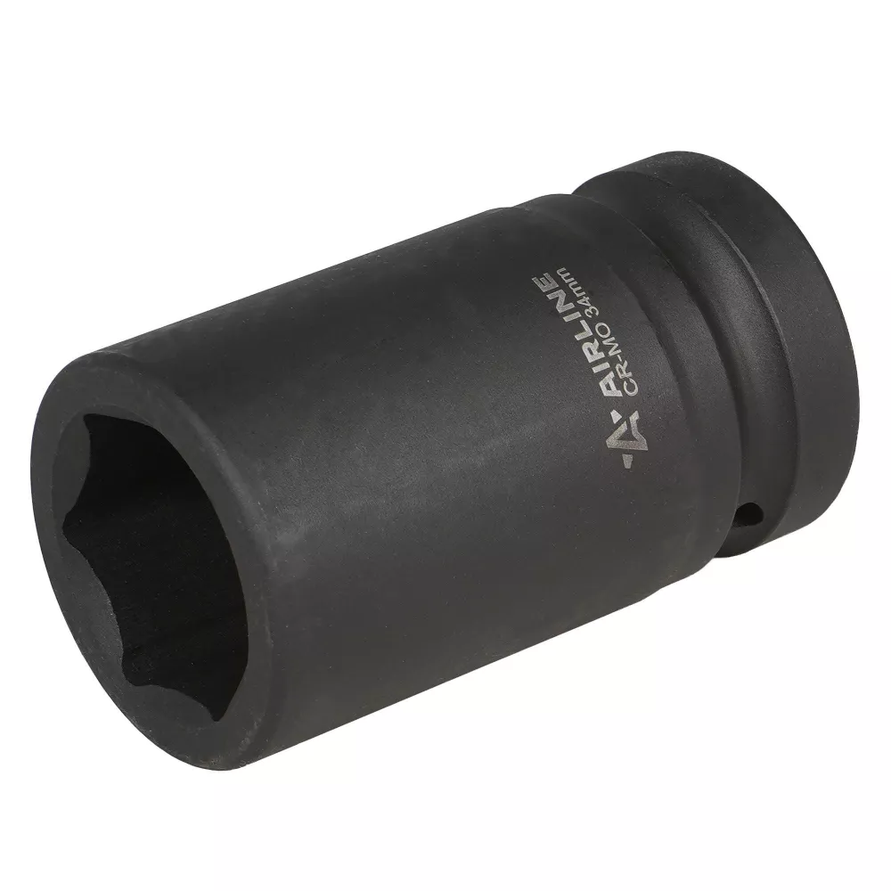 Головка ударная торцевая 1DR шестигранная 34мм, L=90мм - Артикул ATAS101 - Производитель Airline - Фото, Отзывы, Цены 