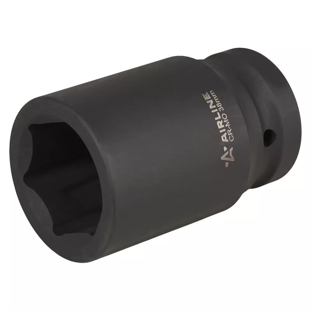 Головка ударная торцевая 1DR шестигранная 38мм, L=90мм - Артикул ATAS103 - Производитель Airline - Фото, Отзывы, Цены 