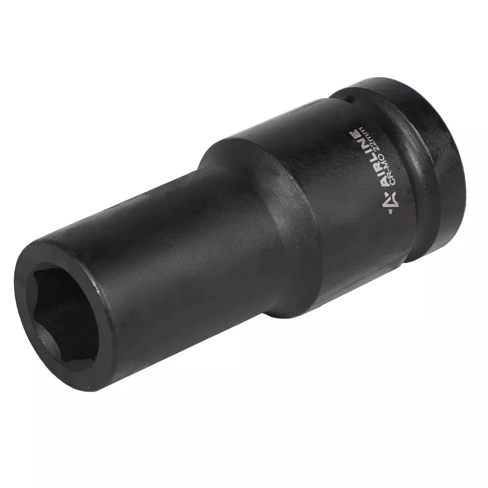 Головка ударная торцевая 1DR шестигранная 22мм, L=110мм - Артикул ATAS116 - Производитель Airline - Фото, Отзывы, Цены 