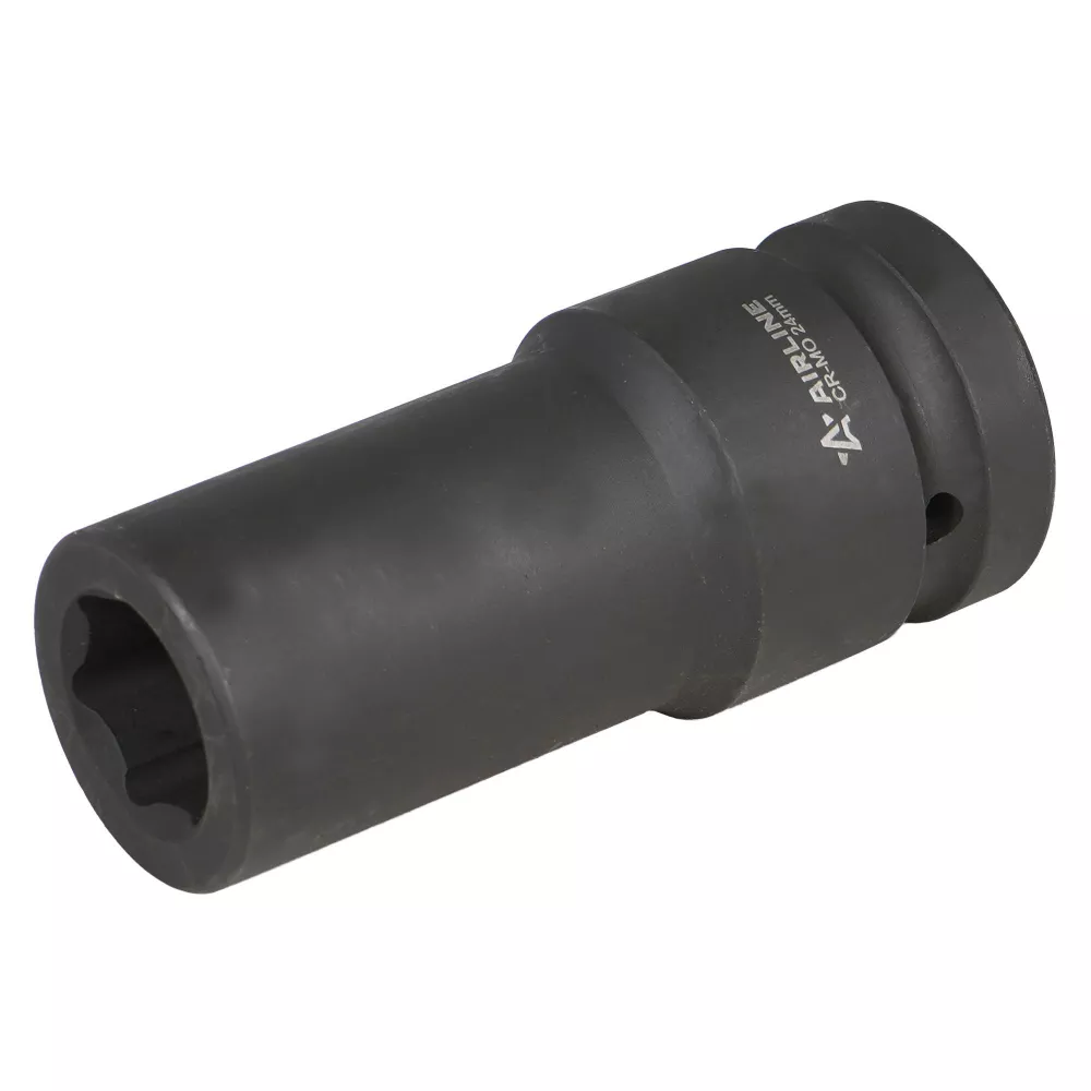 Головка ударная торцевая 1DR шестигранная 24мм, L=110мм - Артикул ATAS117 - Производитель Airline - Фото, Отзывы, Цены 