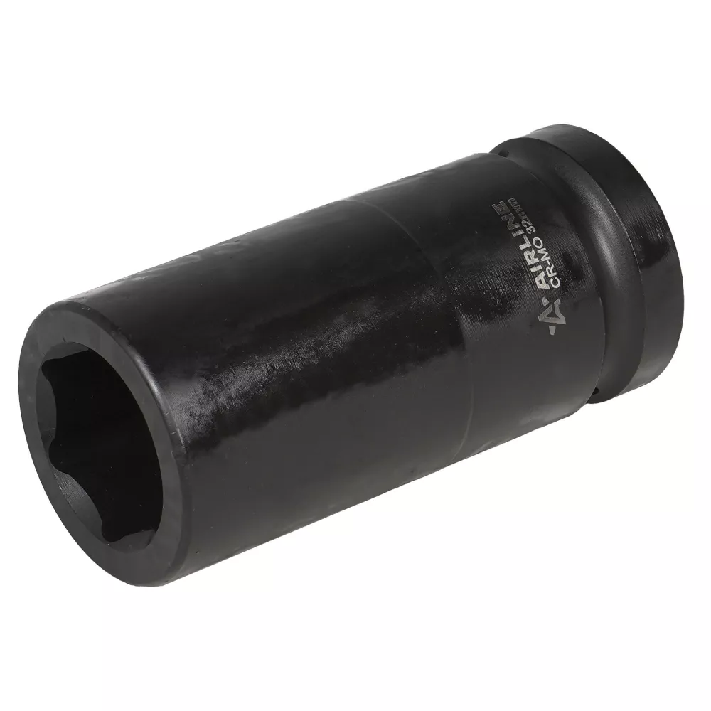 Головка ударная торцевая 1DR шестигранная 32мм, L=110мм - Артикул ATAS121 - Производитель Airline - Фото, Отзывы, Цены 