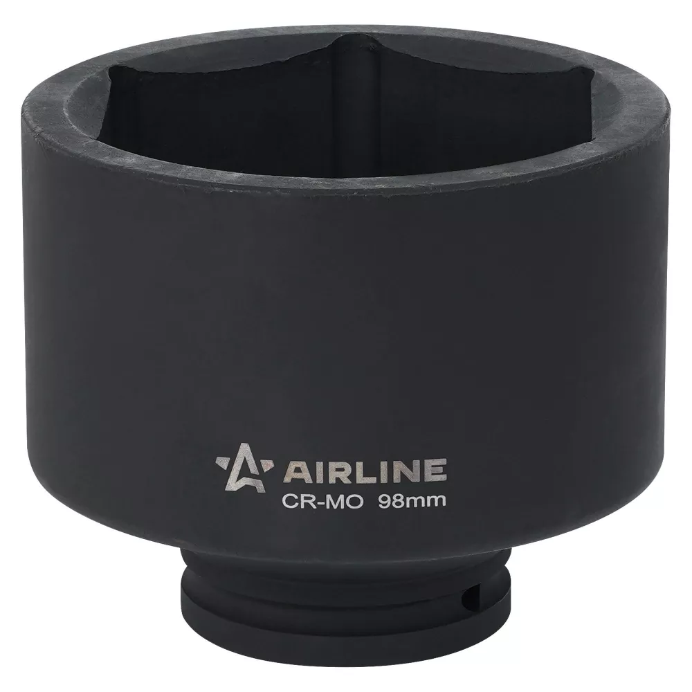 Головка ударная торцевая 3/4DR шестигранная 98мм, L=110мм - Артикул ATAS132 - Производитель Airline - Фото, Отзывы, Цены 