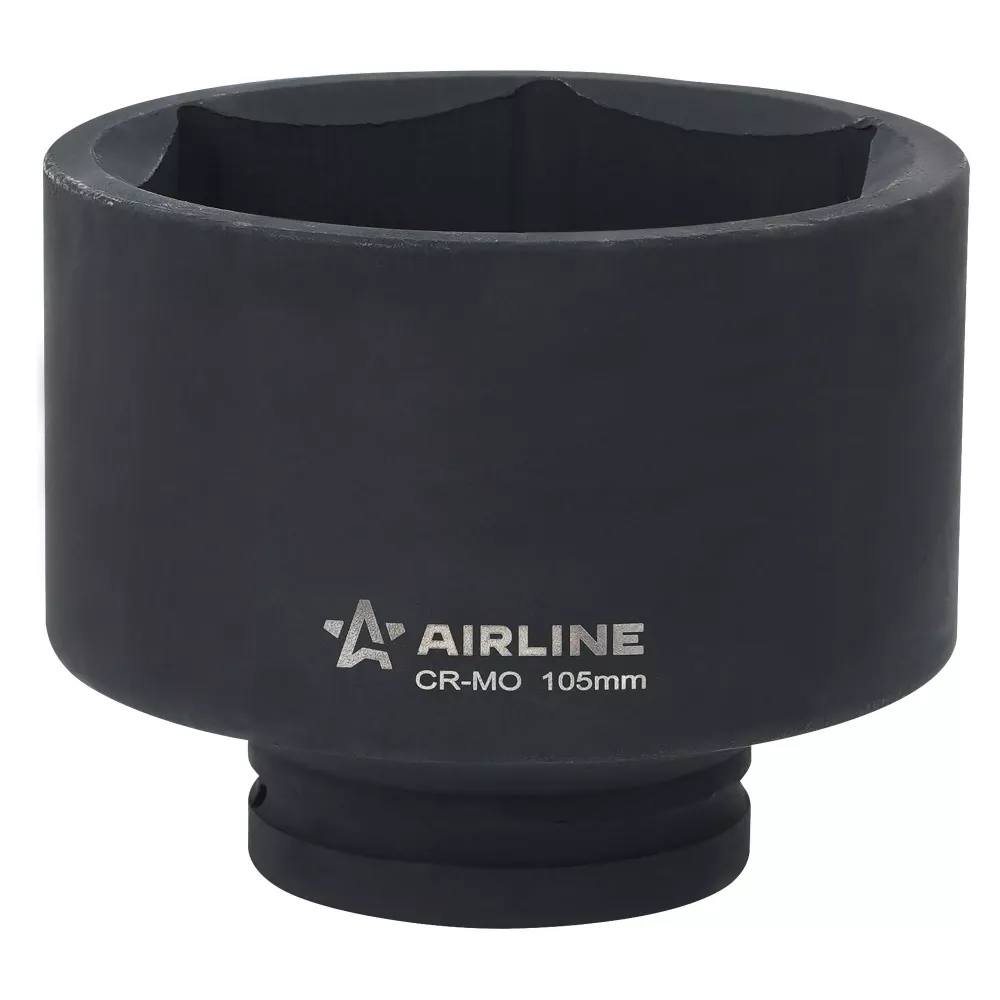 Головка ударная торцевая 3/4DR шестигранная 105мм, L=110мм - Артикул ATAS134 - Производитель Airline - Фото, Отзывы, Цены 