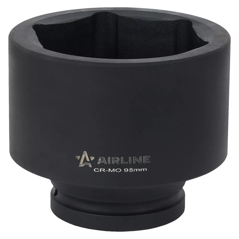 Головка ударная торцевая 1DR шестигранная 98мм, L=110мм - Артикул ATAS136 - Производитель Airline - Фото, Отзывы, Цены 