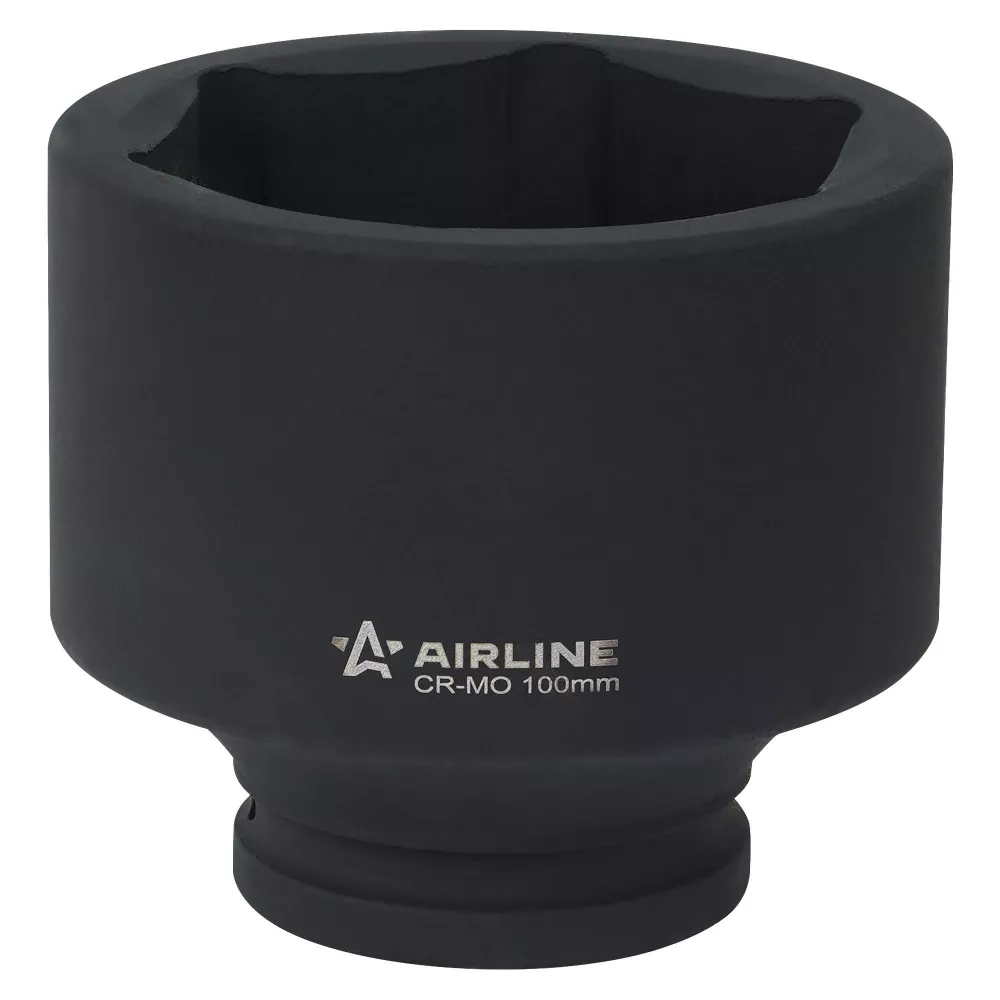 Головка ударная торцевая 1DR шестигранная 100мм, L=120мм - Артикул ATAS137 - Производитель Airline - Фото, Отзывы, Цены 