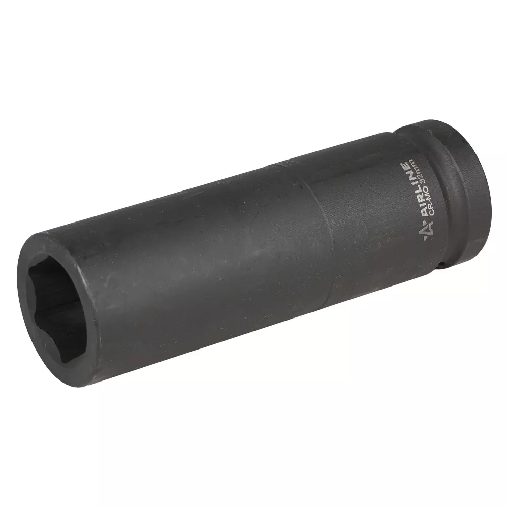 Головка ударная торцевая 1DR шестигранная 32мм, L=160мм - Артикул ATAS203 - Производитель Airline - Фото, Отзывы, Цены 