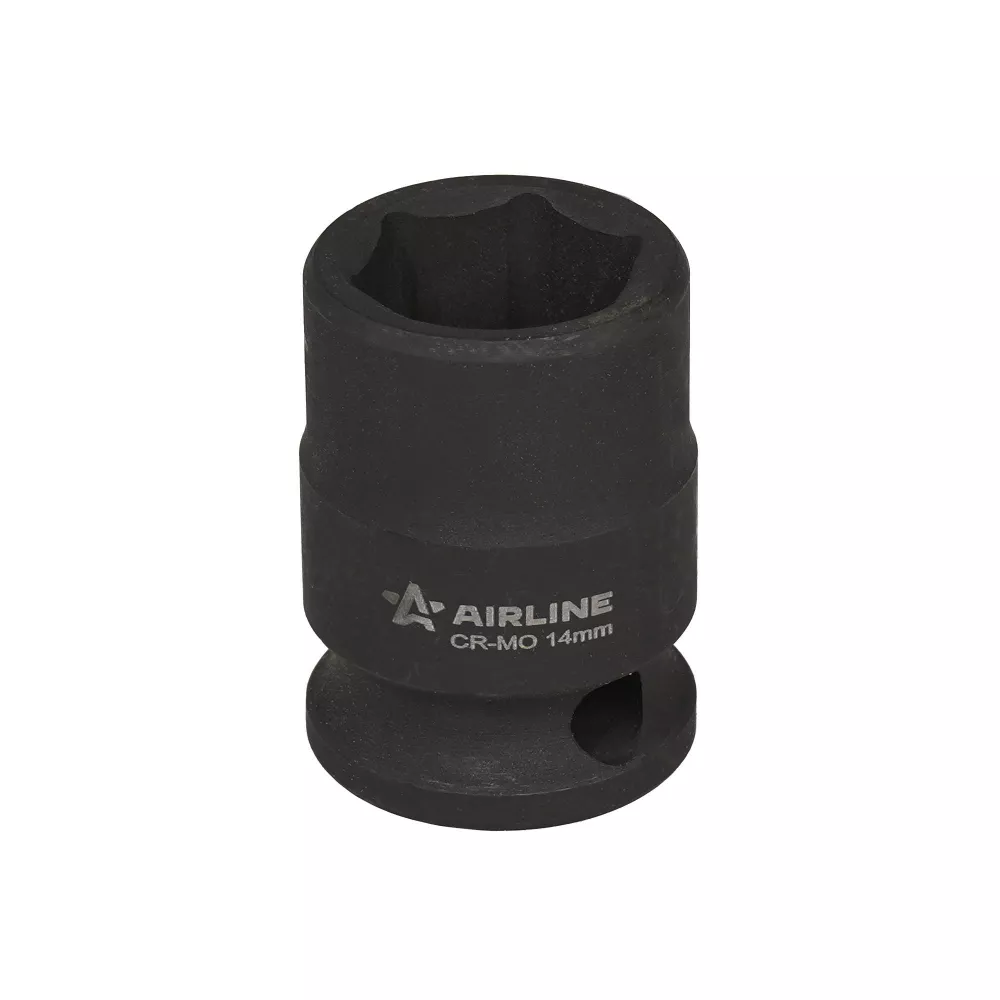 Головка ударная торцевая 3/8DR шестигранная 14мм, L=30мм - Артикул ATAS309 - Производитель Airline - Фото, Отзывы, Цены 