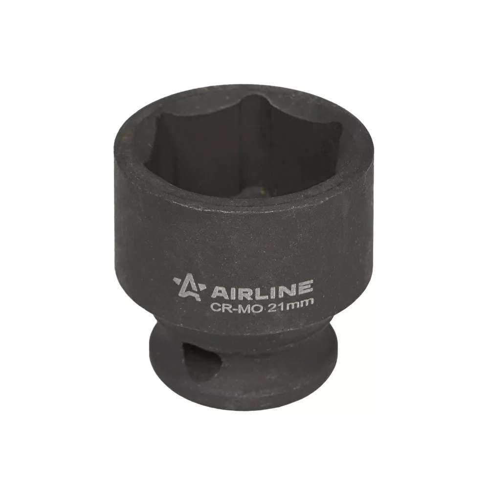 Головка ударная торцевая 3/8DR шестигранная 21мм, L=30мм - Артикул ATAS316 - Производитель Airline - Фото, Отзывы, Цены 