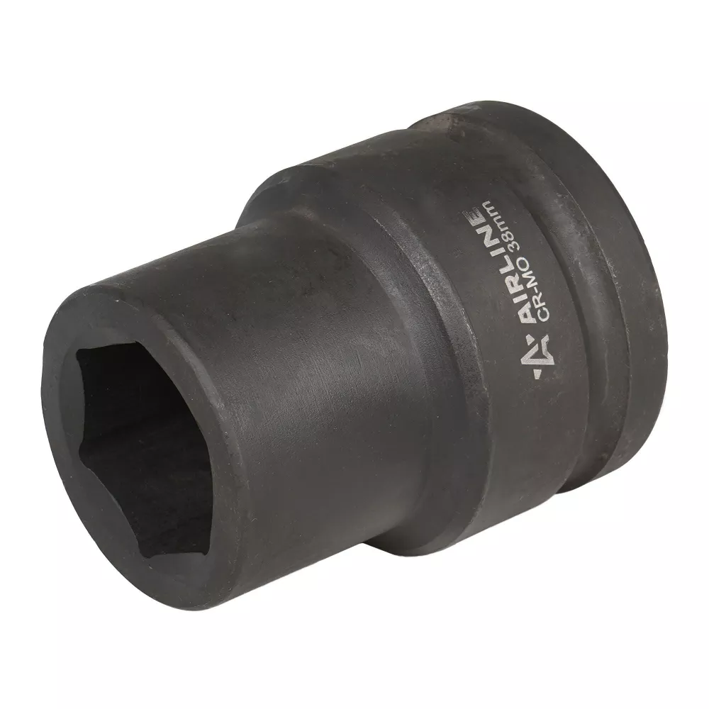 Головка ударная торцевая 1-1/2DR шестигранная 38мм, L=93мм - Артикул ATAS701 - Производитель Airline - Фото, Отзывы, Цены 