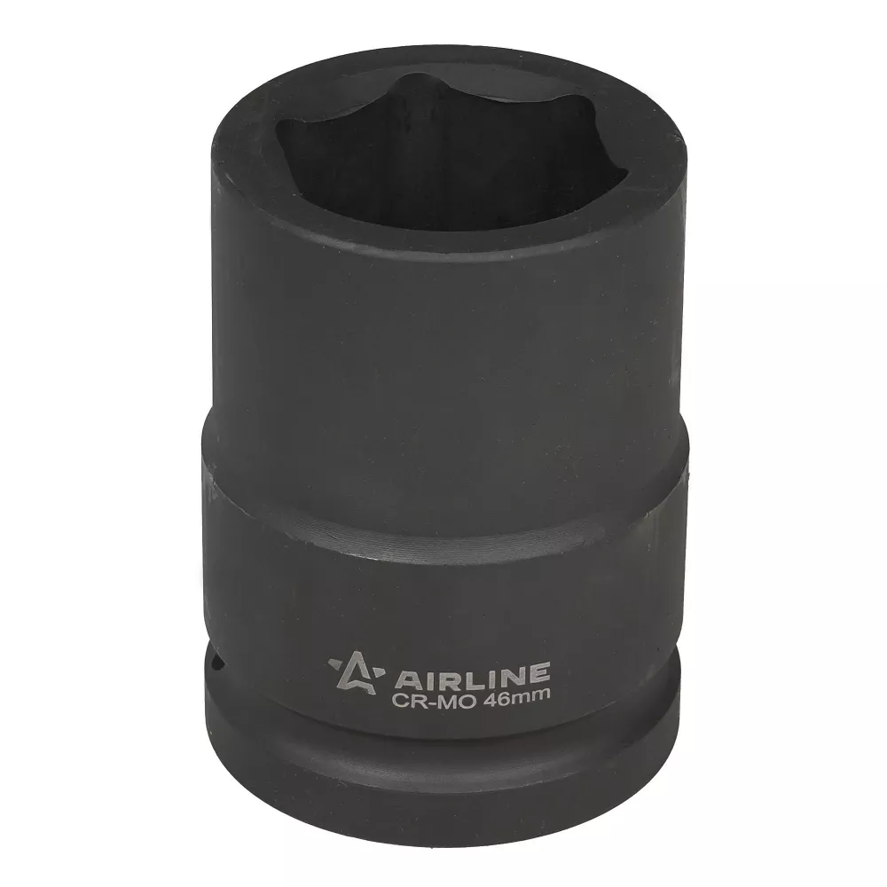 Головка ударная торцевая 1-1/2DR шестигранная 46мм, L=100мм - Артикул ATAS703 - Производитель Airline - Фото, Отзывы, Цены 