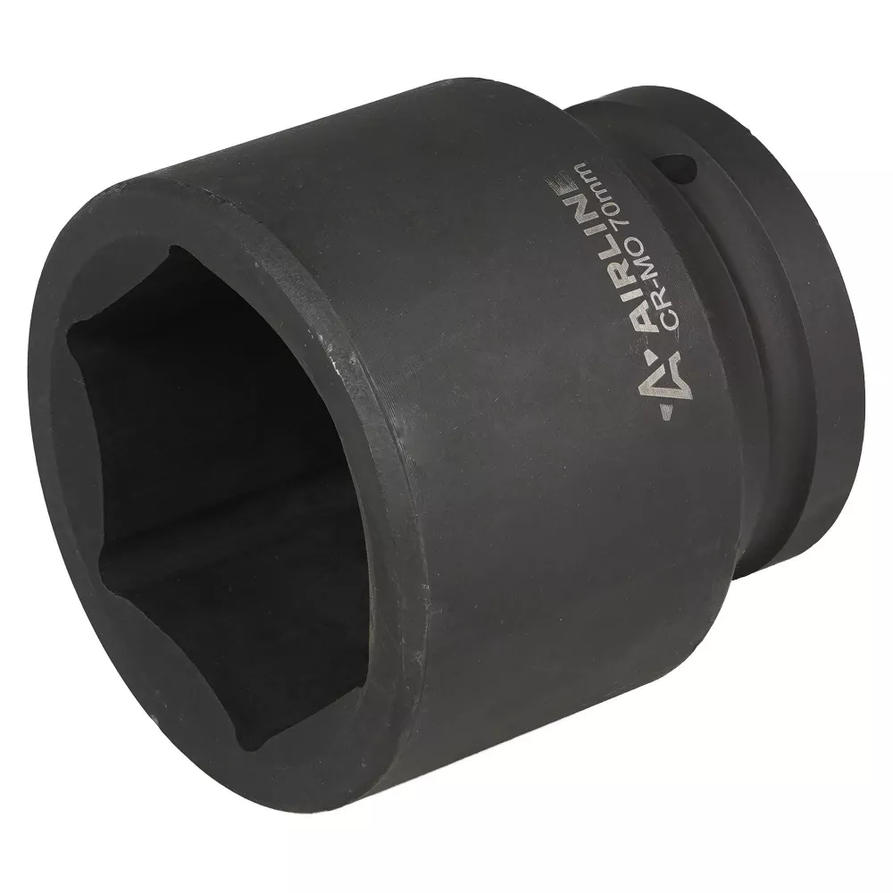 Головка ударная торцевая 1-1/2DR шестигранная 70мм, L=100мм - Артикул ATAS708 - Производитель Airline - Фото, Отзывы, Цены 