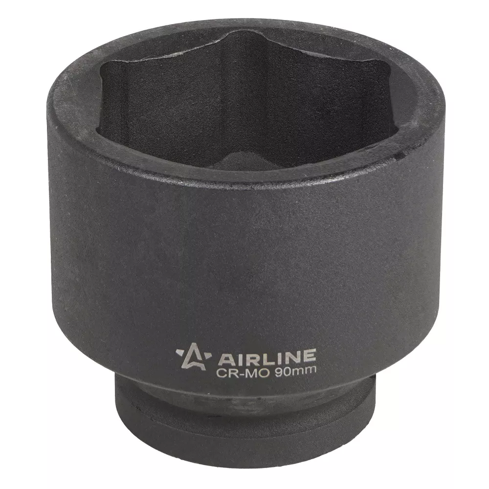 Головка ударная торцевая 1-1/2DR шестигранная 90мм, L=110мм - Артикул ATAS712 - Производитель Airline - Фото, Отзывы, Цены 