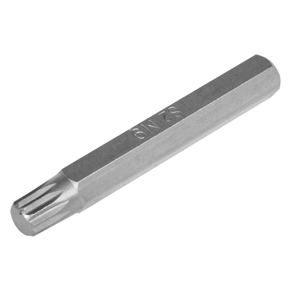 Бита вставка SPLINE M9 3/8 длина 75мм - Артикул ATB46 - Производитель Airline - Фото, Отзывы, Цены 