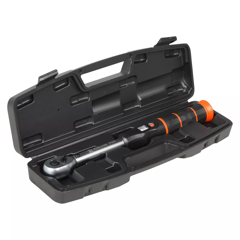 Ключ динамометрический 3/8 10-50Нм PRO, шкала в окошке, кейс - Артикул ATBN102 - Производитель Airline - Фото, Отзывы, Цены 