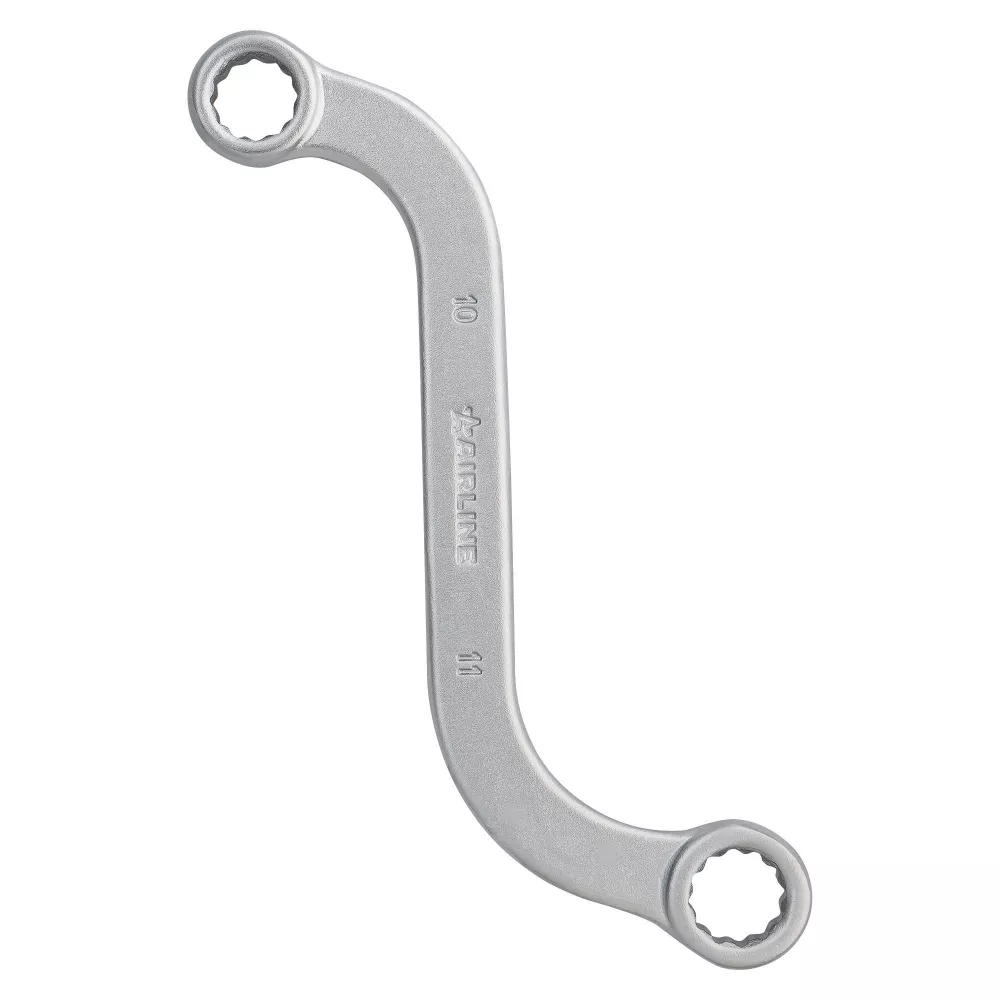 Ключ накидной S-образный 10х11 PRO пласт.подвес - Артикул ATBW001 - Производитель Airline - Фото, Отзывы, Цены 