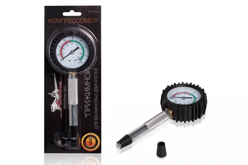 Компрессометр для бензиновых двигателей прижимной - Артикул ATCM01 - Производитель Airline - Фото, Отзывы, Цены 