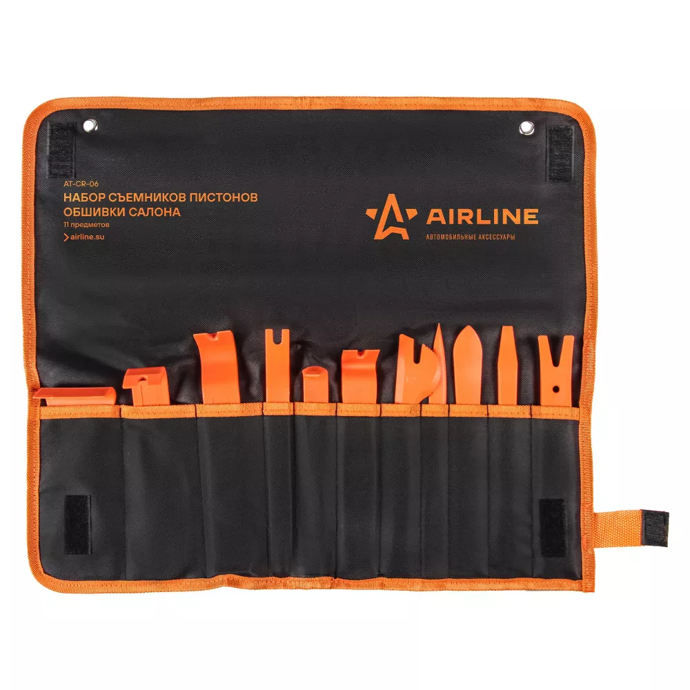 Съемники пистонов обшивки салона 11пр. планшет - Артикул ATCR06 - Производитель Airline - Фото, Отзывы, Цены 