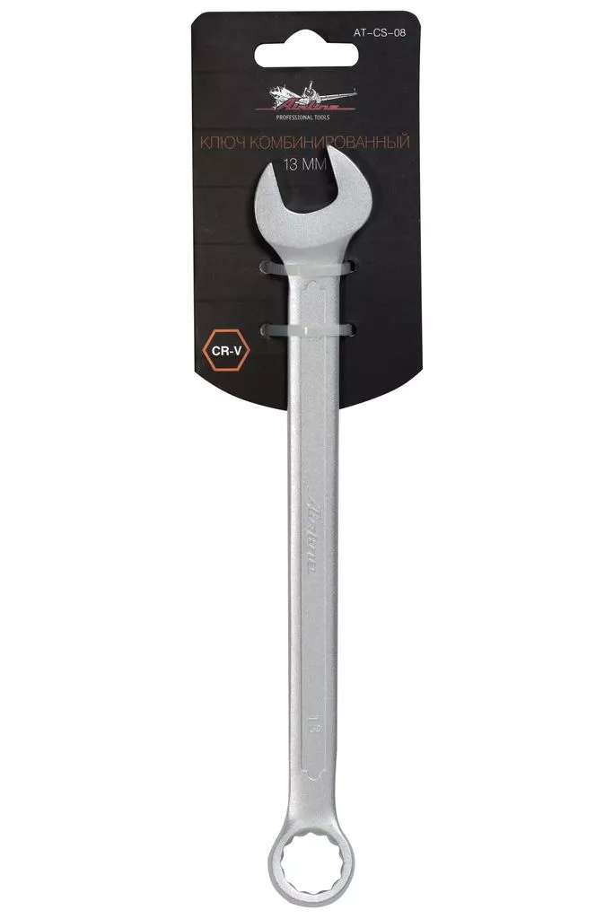 Ключ комбинированный 13мм PRO пласт.подвес - Артикул ATCS08 - Производитель Airline - Фото, Отзывы, Цены 
