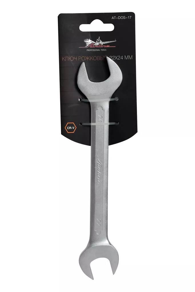 Ключ рожковый 22х24мм PRO пласт.подвес - Артикул ATDOS17 - Производитель Airline - Фото, Отзывы, Цены 